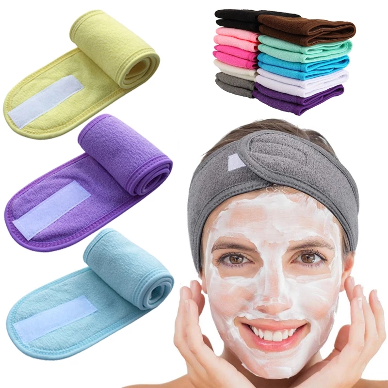 Women Accessories Online - Women Headband Adjustable Wide Hairband Yoga
