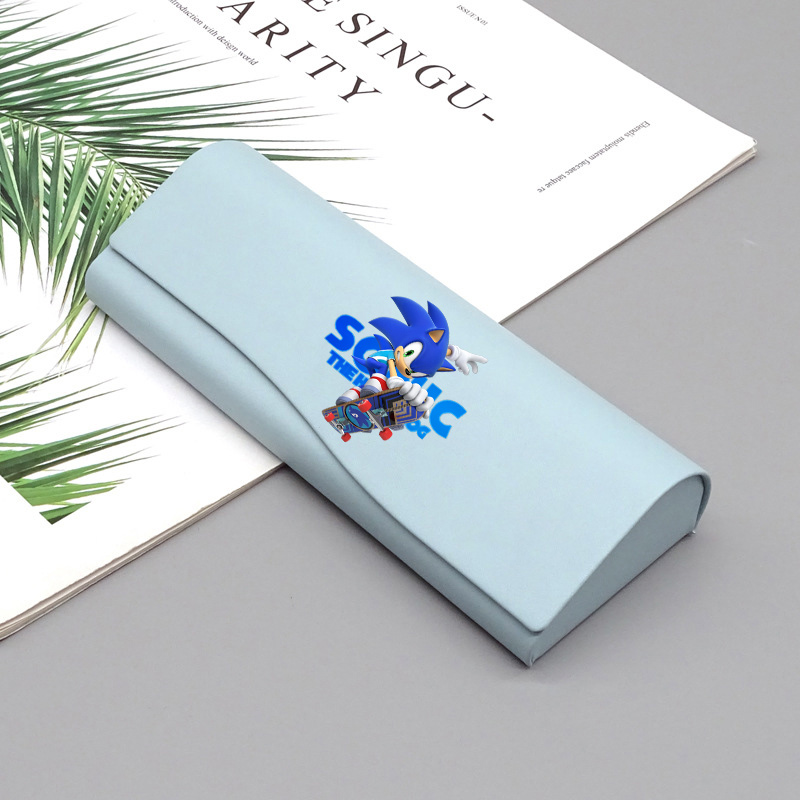 Women Accessories Gift Box - Cartoon Sonics Glasses Case Hard Shell