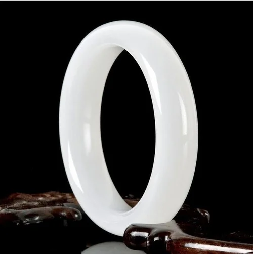 Genuine Natural White Jade Ban - Women Accessories For Hand recension och pris