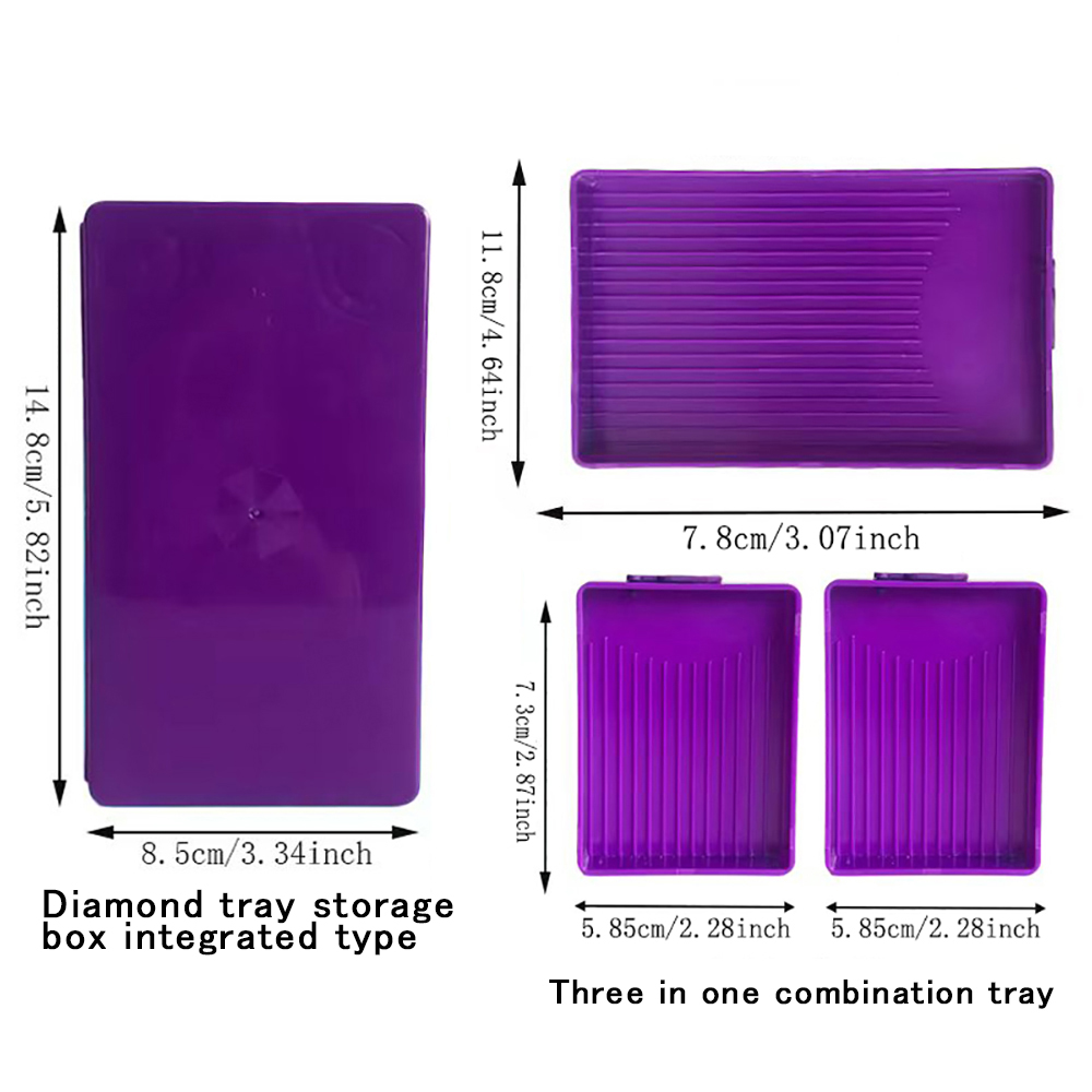 Diamond Painting Tray with Lid - Women Accessories Box recension och pris