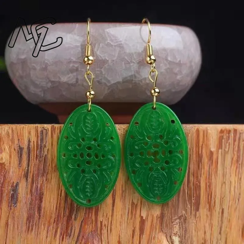 925 Silver Natural Green Jade  - Women Accessories For Hand recension och pris