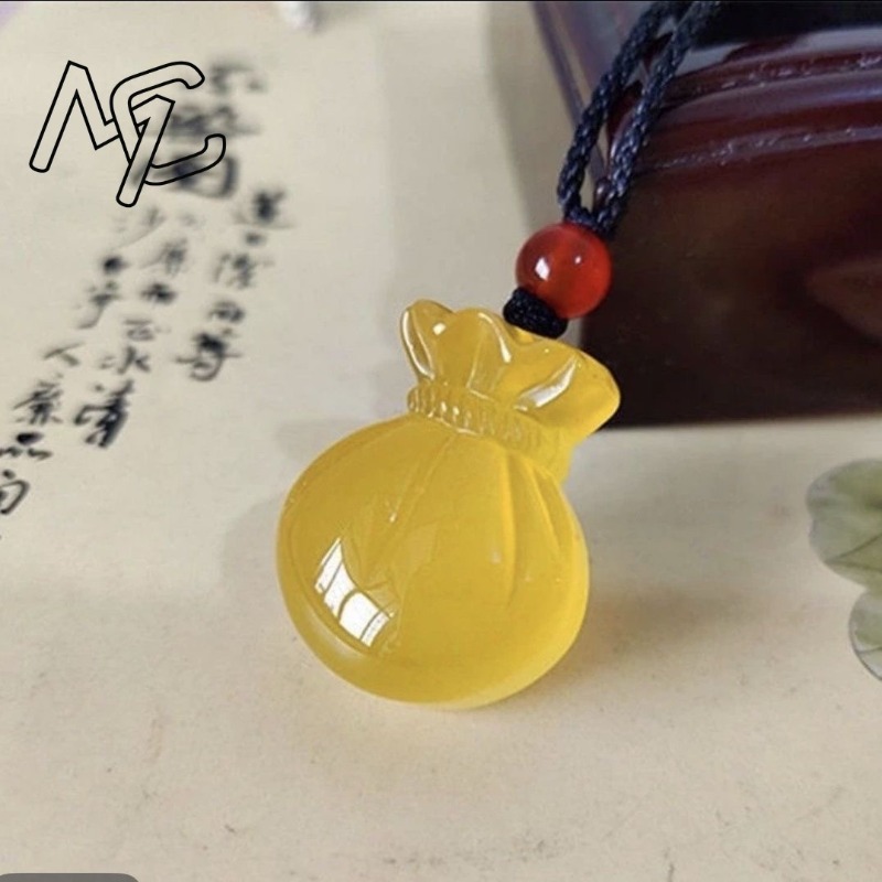 Natural Agate Blessing Bag Pen - Women Accessories For Hand recension och pris