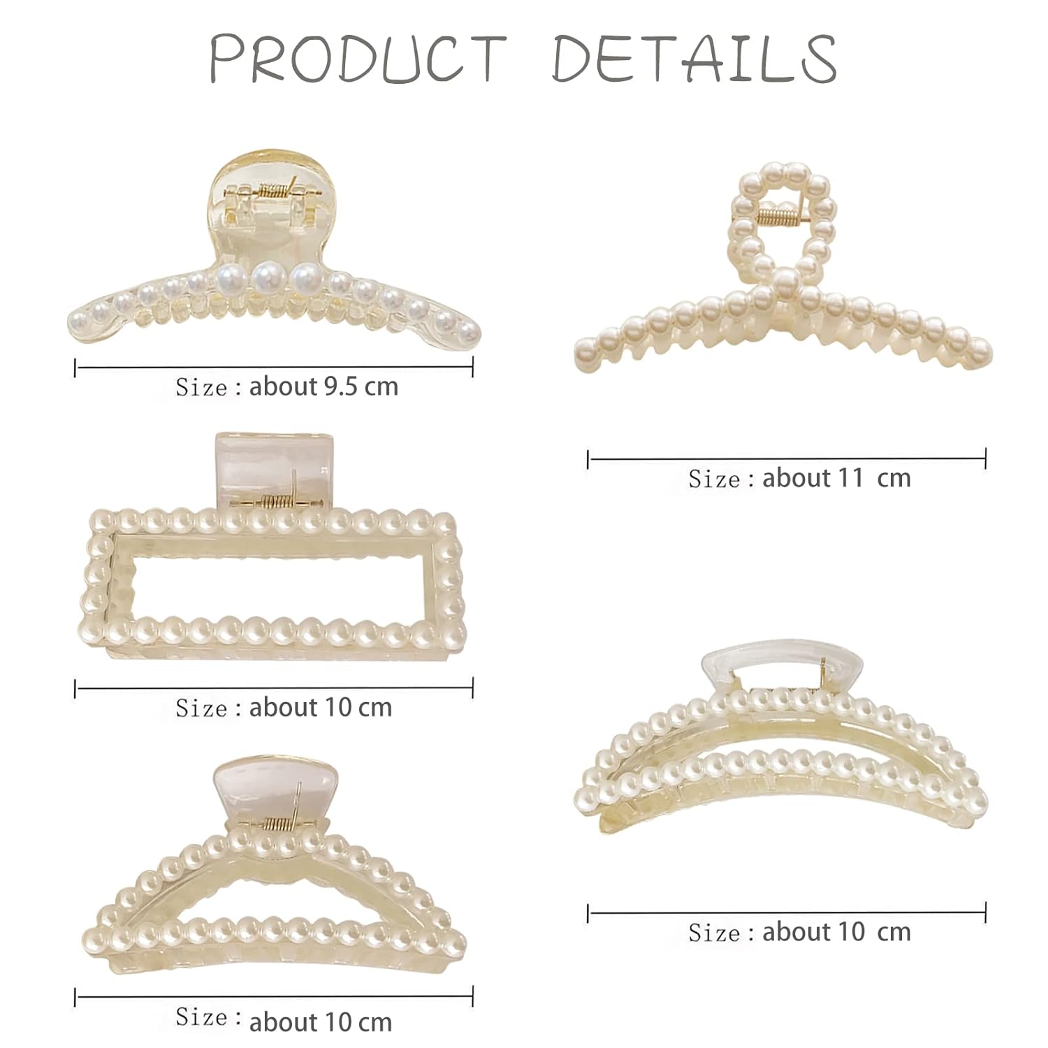 Elegant Imitation Pearl Hair C - Women Accessories Online recension och pris