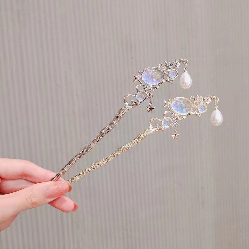 Moonstone Hairpin with Star &  - Women Accessories Wholesale recension och pris