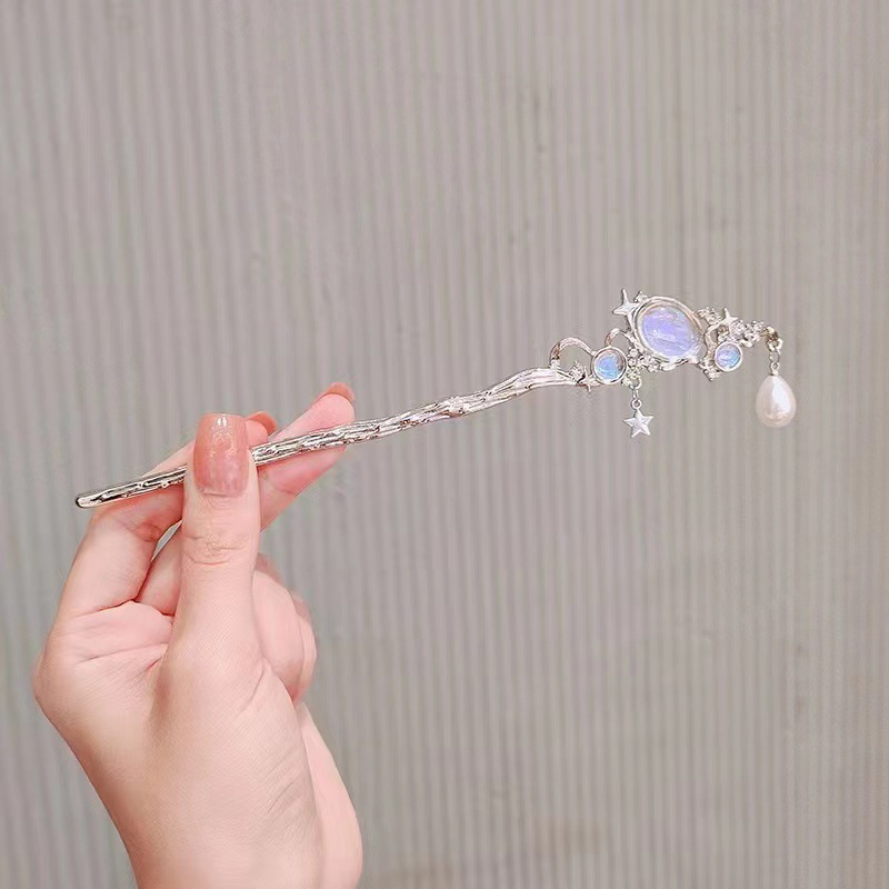 Moonstone Hairpin with Star &  - Women Accessories Wholesale recension och pris