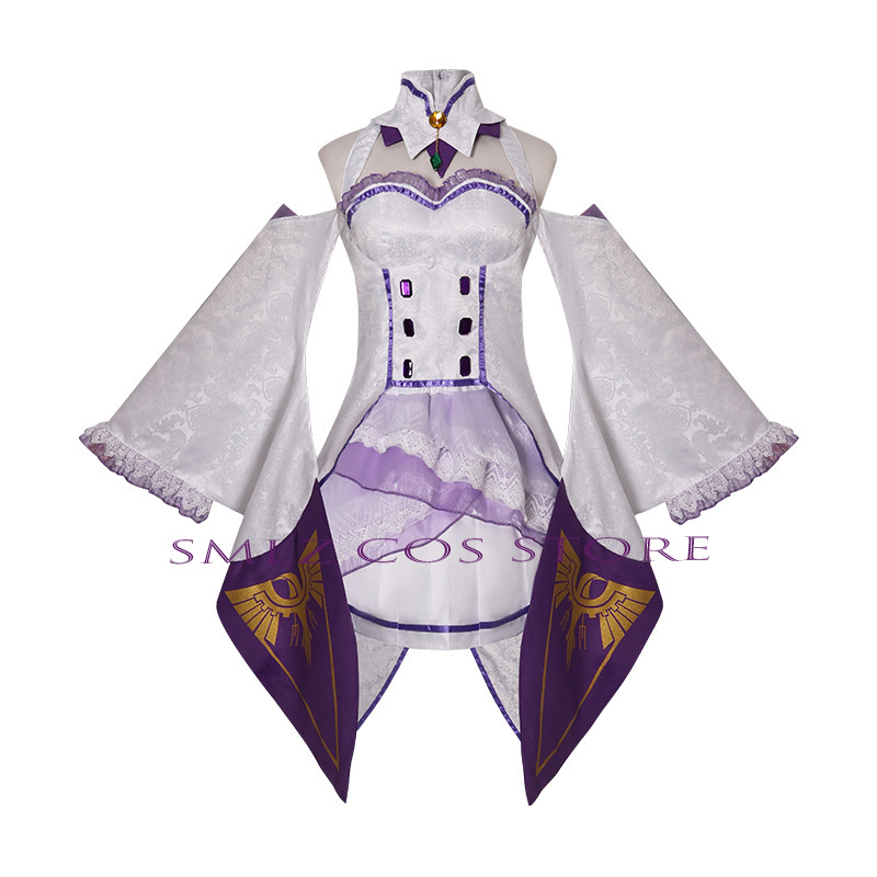 Emilia Cosplay Anime Re Zero K - Women'S Accessories For Suit recension och pris