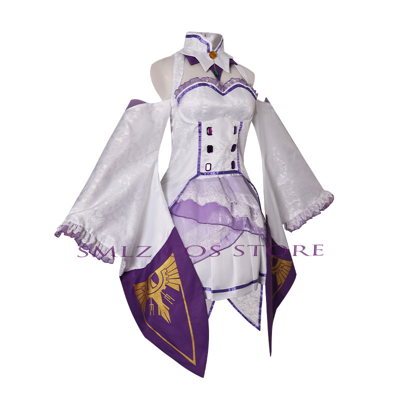 Emilia Cosplay Anime Re Zero K - Women'S Accessories For Suit recension och pris