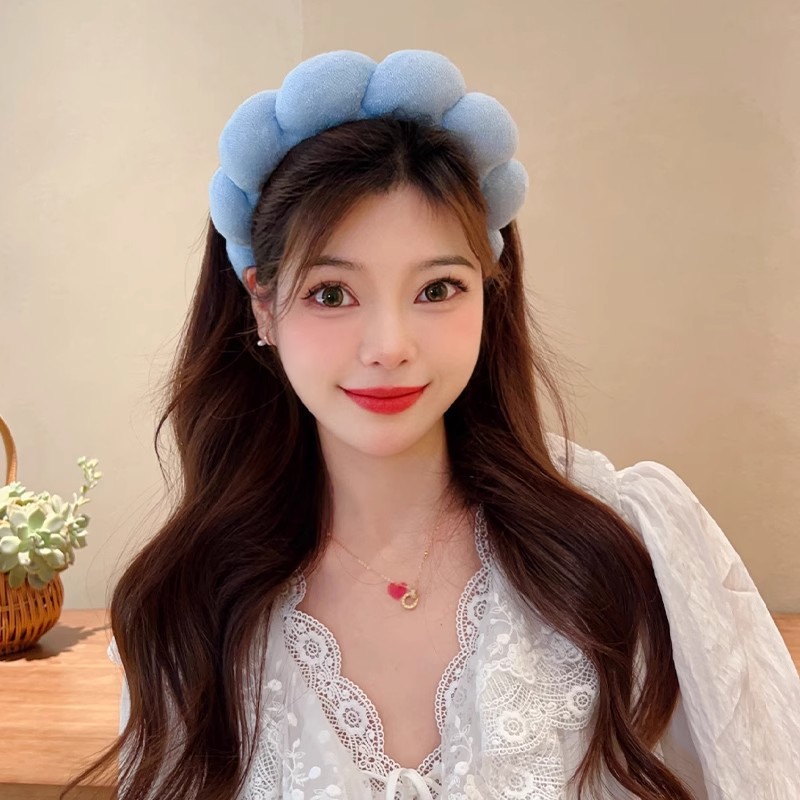 Retro Puffy Hair Band Sponge H - Women Accessories Online recension och pris