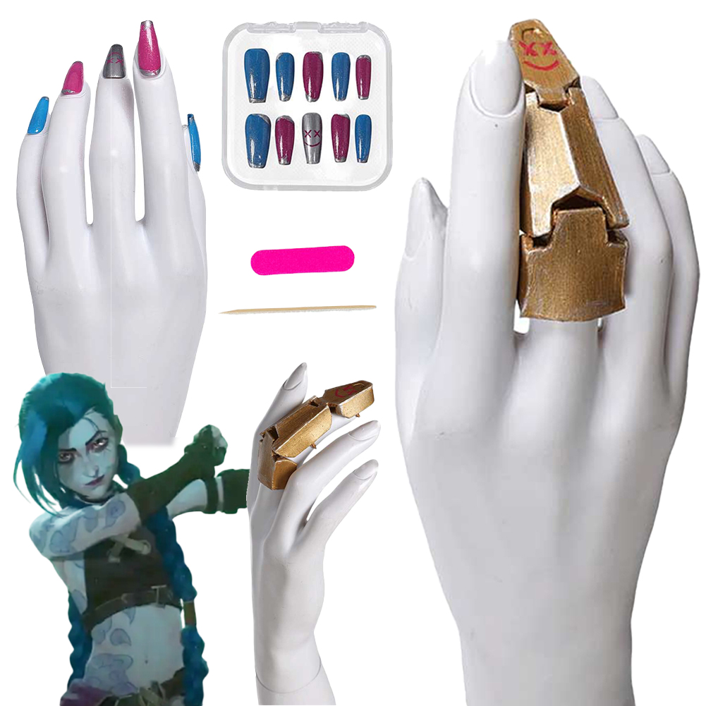 Arcane Jinx Fake Finger Cover  - Women Accessories For Hand recension och pris