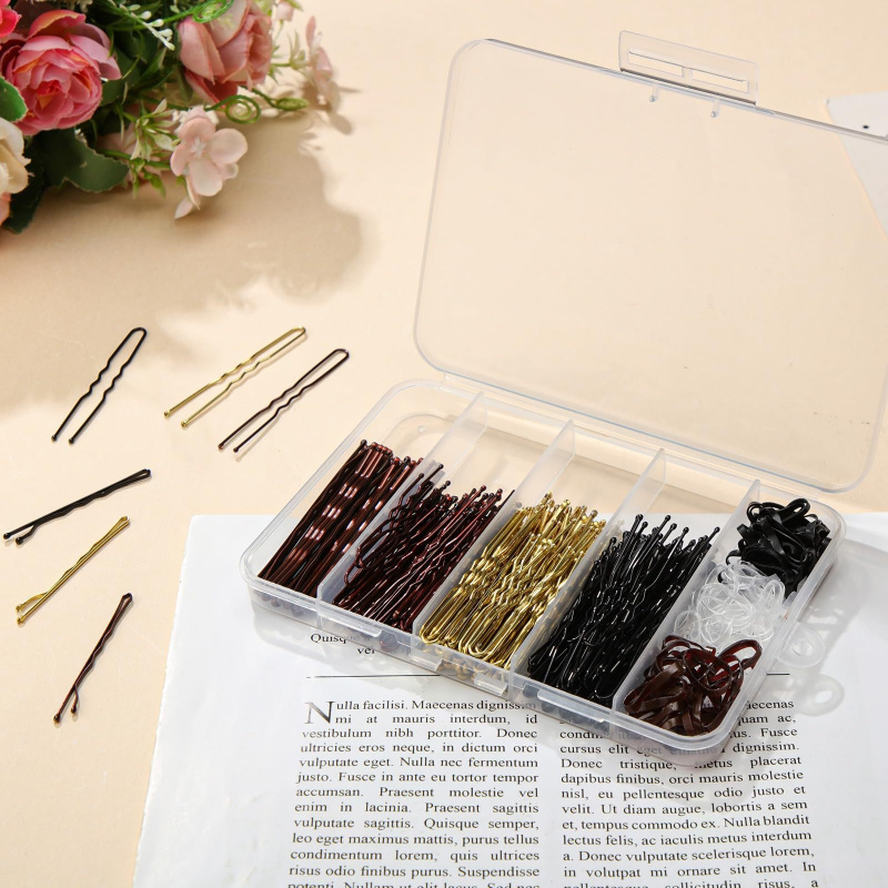 480Pcs Per Box Hair Styling Ac - Women Accessories Box recension och pris