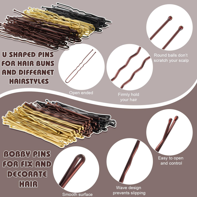 480Pcs Per Box Hair Styling Ac - Women Accessories Box recension och pris