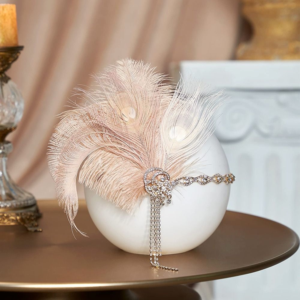 Retro Vintage Feather Headband - Women Accessories Online recension och pris