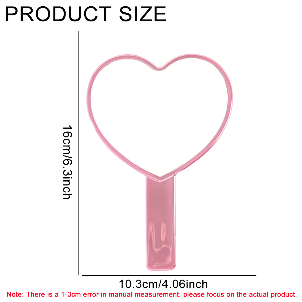 1pc Handheld Makeup Mirror Ele - Women Accessories Online recension och pris