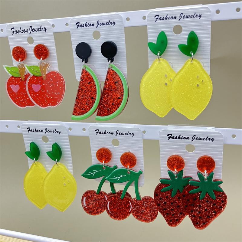 New Lovely Fruit Earrings Mang - Women'S Accessories Mango recension och pris