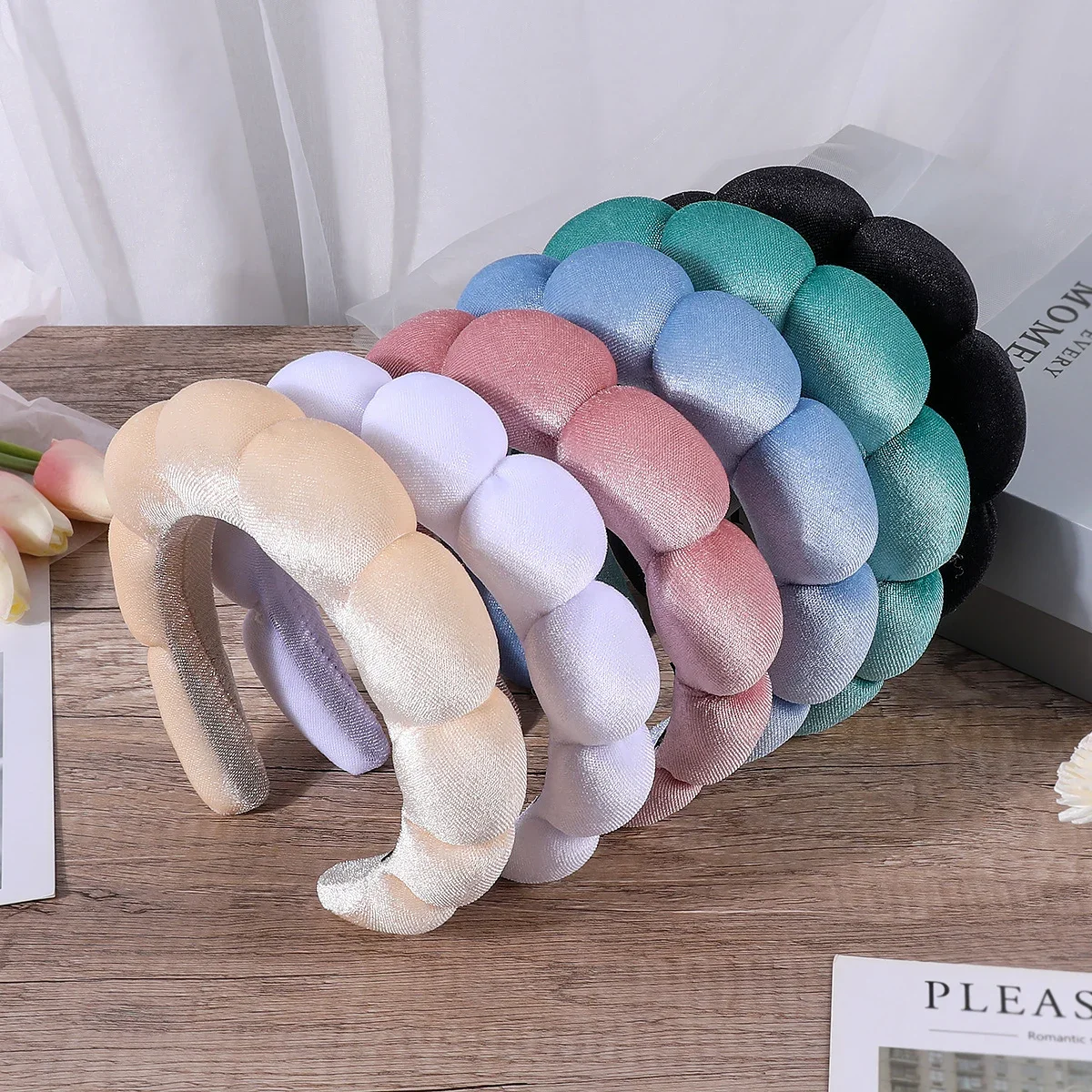 Sponge Headbands for Women Gir - Women Accessories Online recension och pris