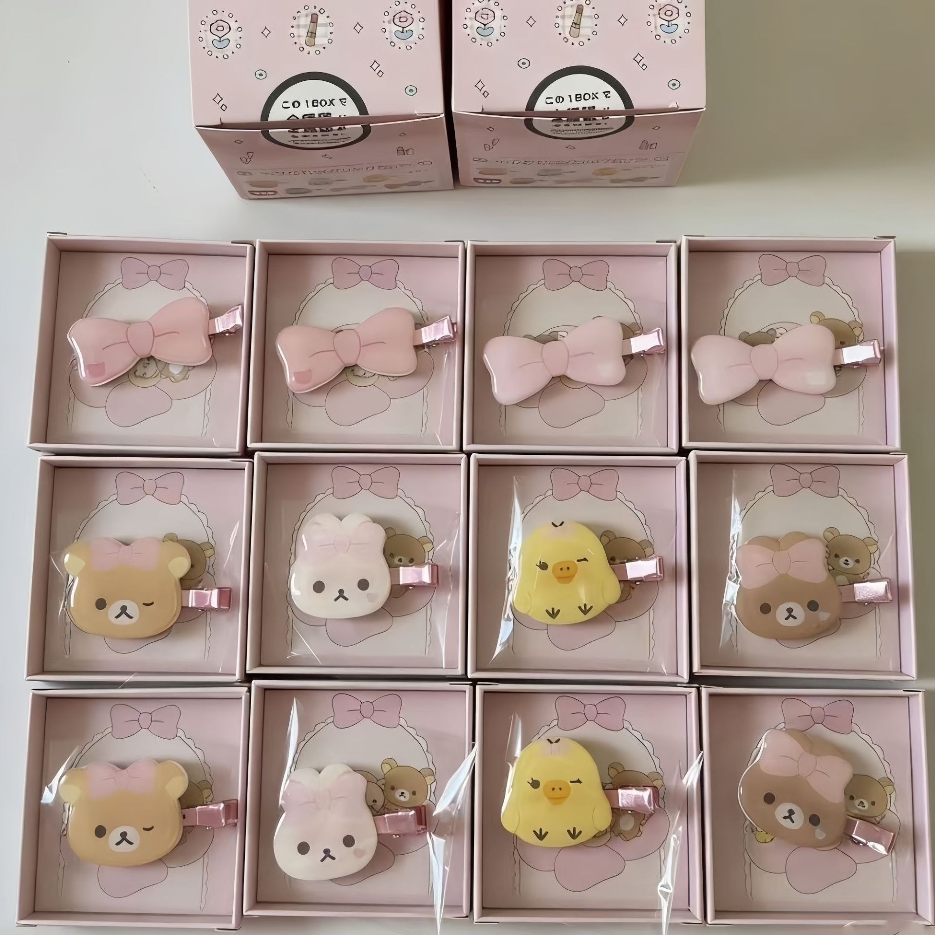 Y2K Bear Rabbit Chick Animal H - Women Accessories Gift Box recension och pris