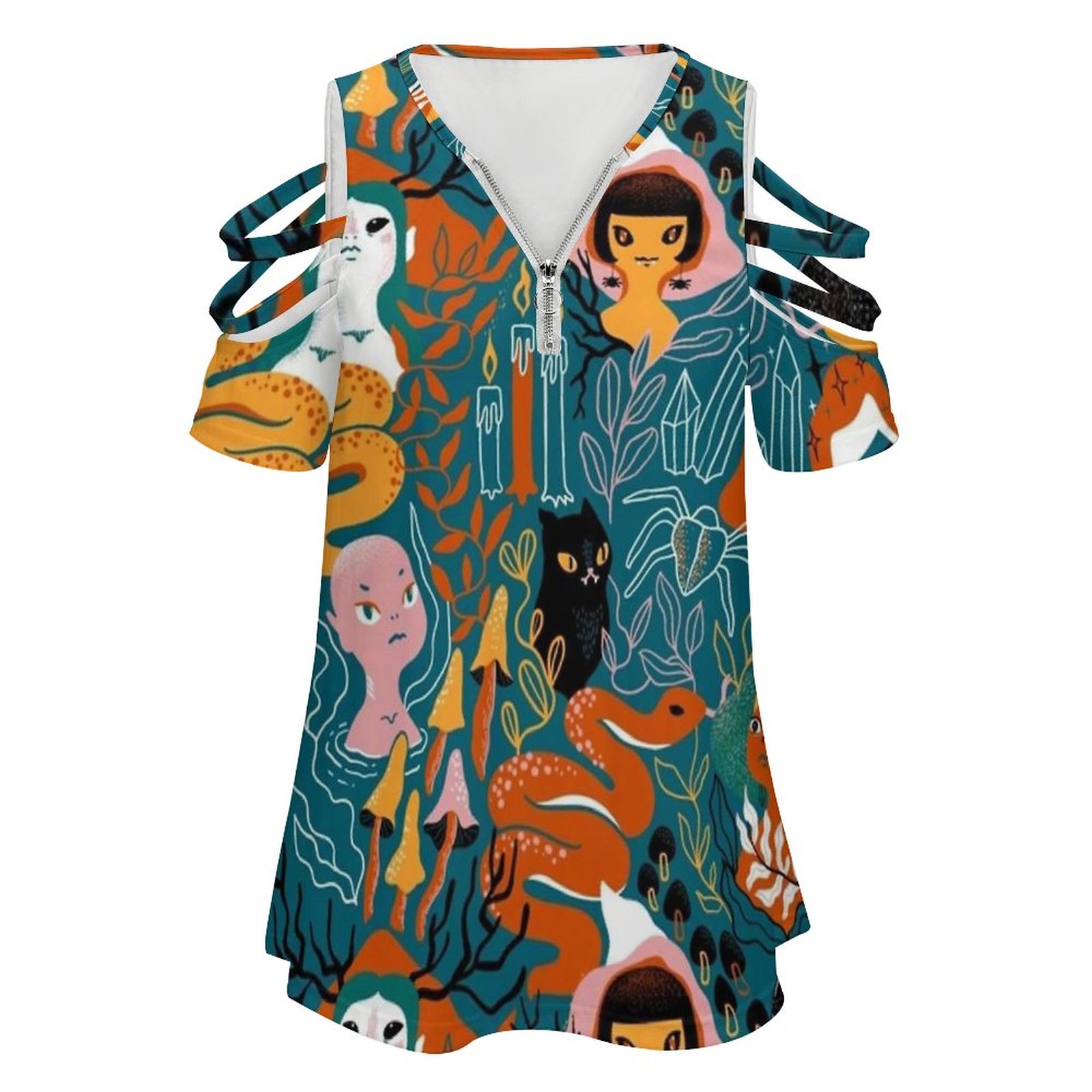 Coven. Witch Magic Sisters. Ne - Women Accessories Vector recension och pris
