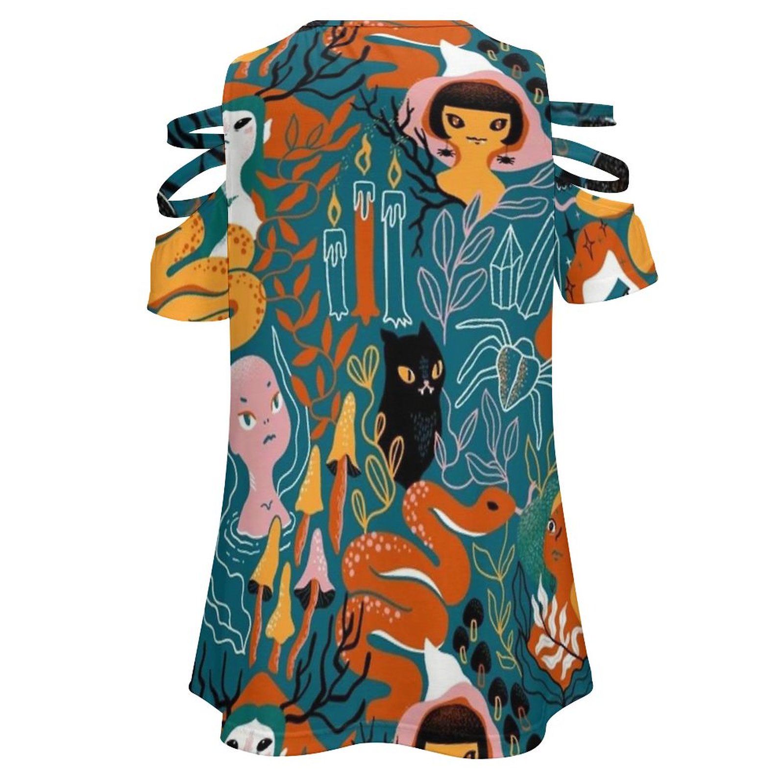 Coven. Witch Magic Sisters. Ne - Women Accessories Vector recension och pris