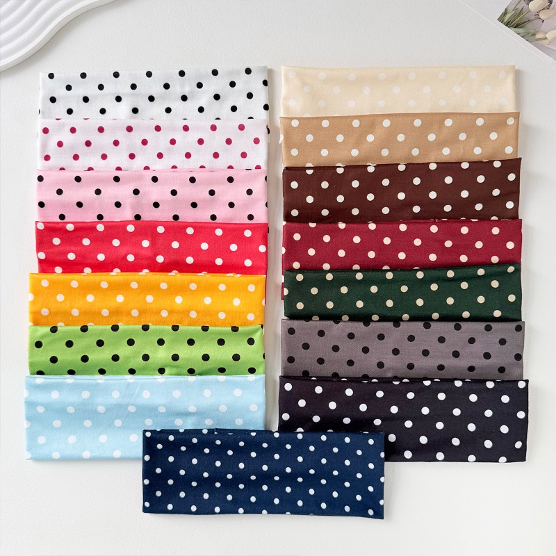 2Pc Polka Dot Elastic Headband - Women Accessories Online recension och pris
