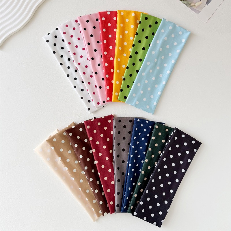 2Pc Polka Dot Elastic Headband - Women Accessories Online recension och pris