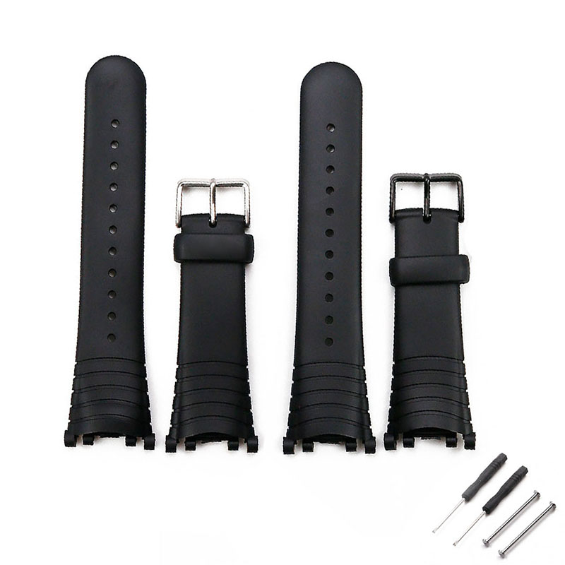 Men's rubber watch strap acces - Women Accessories Vector recension och pris