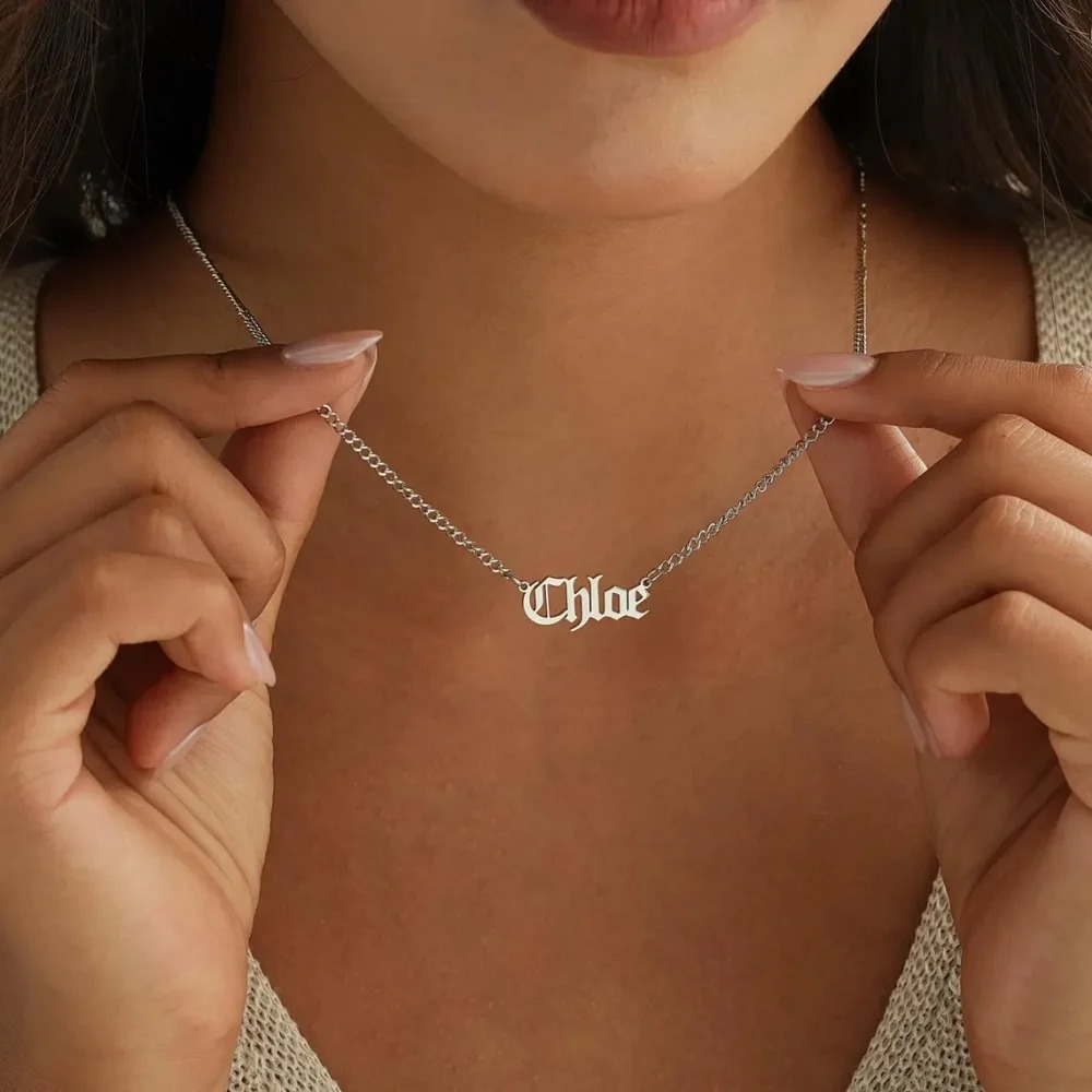 Customized Name Necklace with  - Women Accessories Gift Box recension och pris
