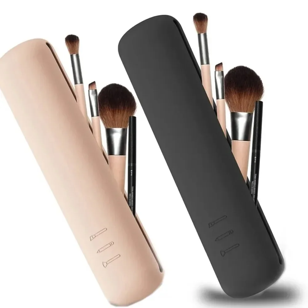 Travel Makeup Brush Holder Sil - Women Accessories Box recension och pris