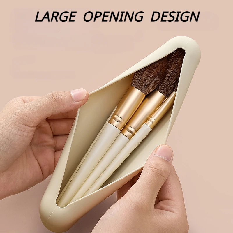 Travel Makeup Brush Holder Sil - Women Accessories Box recension och pris