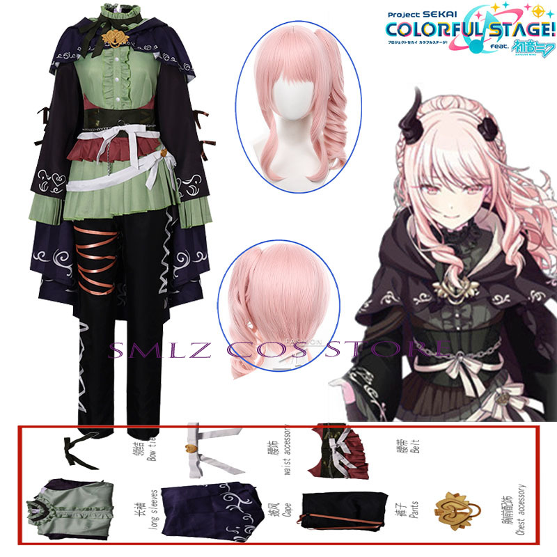 Anime PJSK Hermit Akiyama Mizu - Women Accessories Set recension och pris