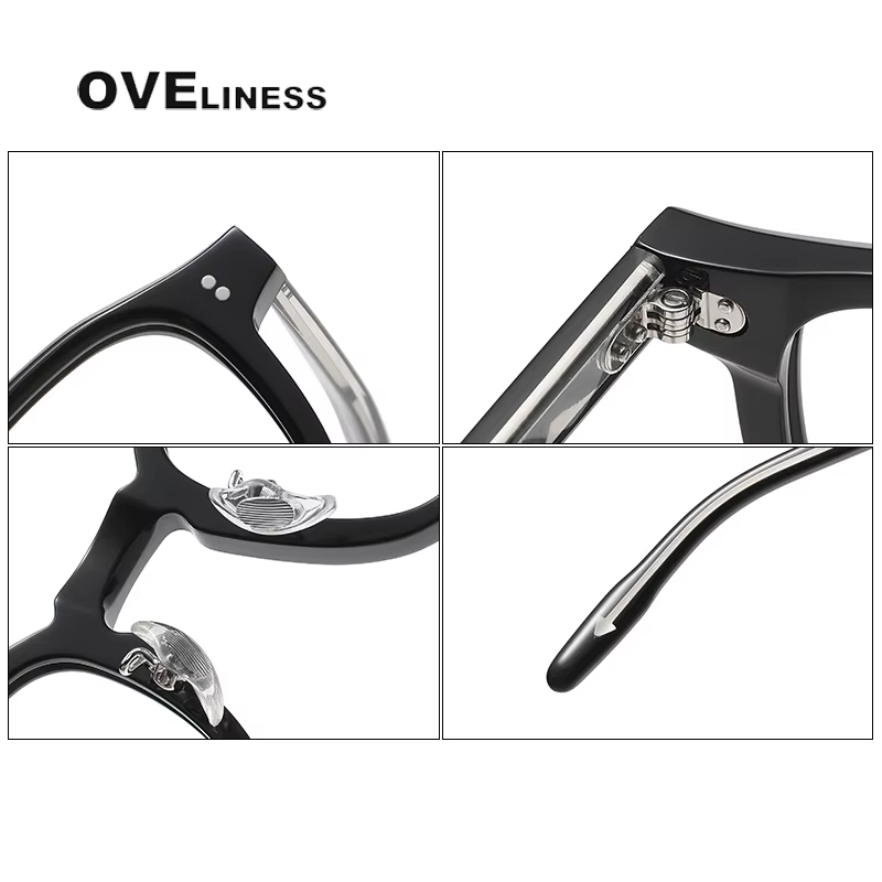 2023 Acetate Glasses Frame Men - Women Accessories Vector recension och pris