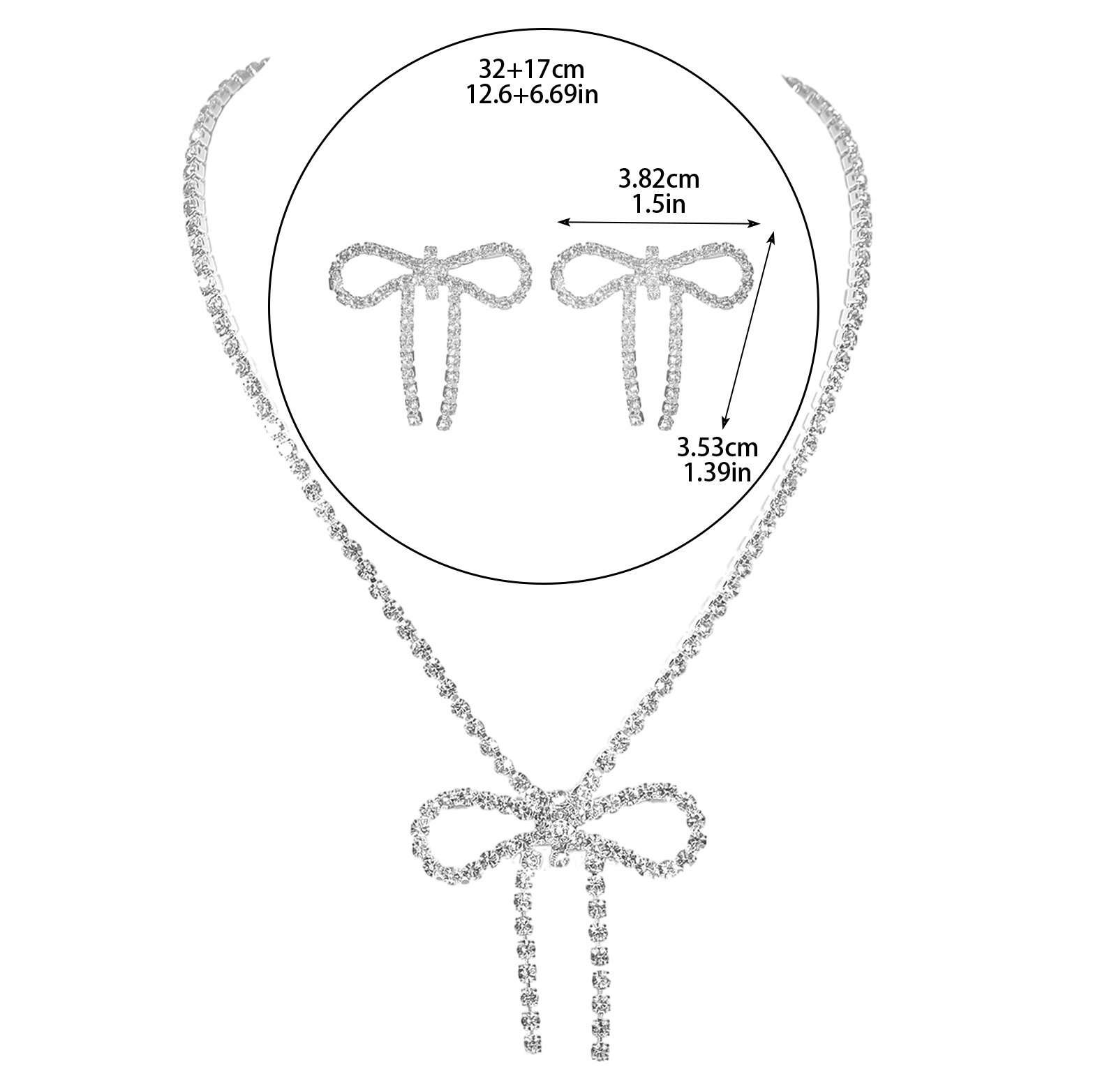 Bow Necklace and Earrings Sets - Women'S Accessories Mango recension och pris